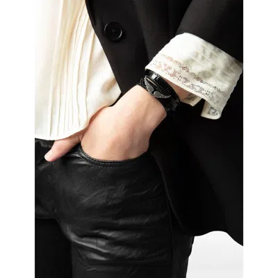 Zadig & Voltaire Leather Bracelets