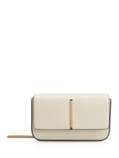 Tod's Mini Flap Bag Small Leather Goods White