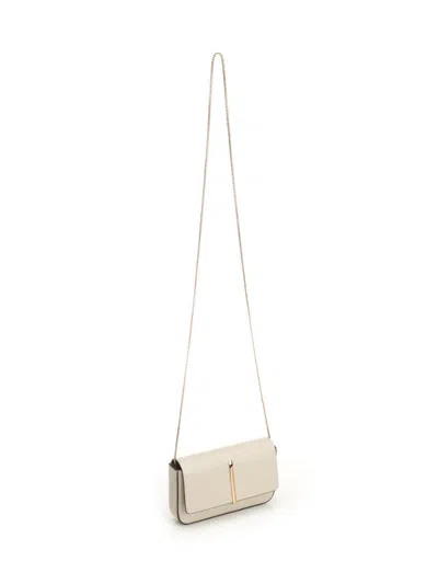 Tod's Mini Flap Bag Small Leather Goods White