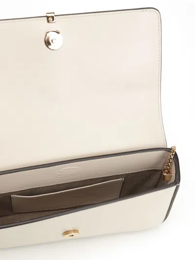 Tod's Mini Flap Bag Small Leather Goods White