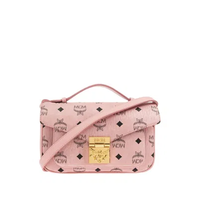 Mcm Pink Shoulder Bags