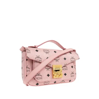 Mcm Pink Shoulder Bags