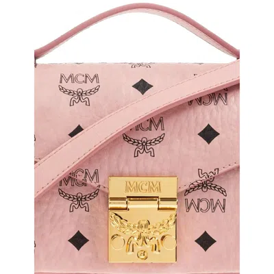 Mcm Pink Shoulder Bags