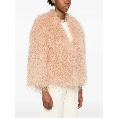Forte Forte Polyester Coats In Neutral