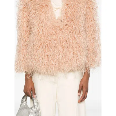 Forte Forte Polyester Coats In Neutral