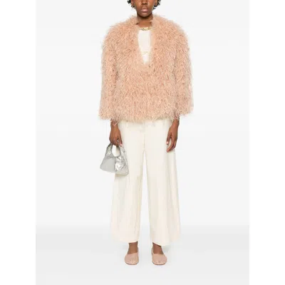 Forte Forte Polyester Coats In Neutral