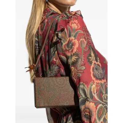 Etro Printed Fabric Arnica Shoulder Bag In Multi