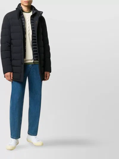 Moorer Calegari Padded Coat In Black