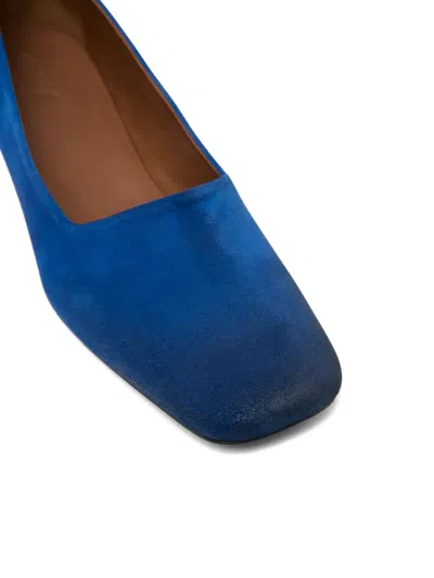 Marsèll Kitten-heel-pumps Mit Eckiger Kappe In Blue