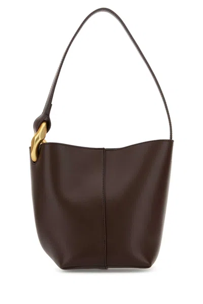 Jw Anderson J. W. Anderson The Jwa Corner Small Bucket In Brown