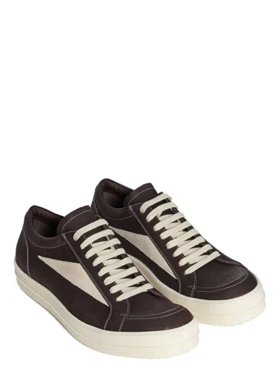 Rick Owens Vintage Sneaks Sneakers In Brown