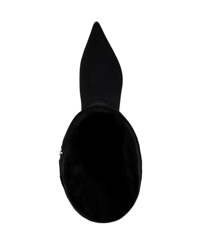 Nine West Women's Somas Tall Kitten Heel Boots In Animal Print