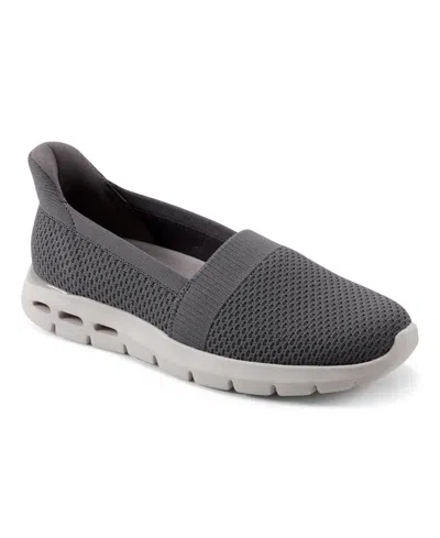Easy Spirit Women's X Denise Austin Nilsa Soeasy Slip-on Flats In Gray
