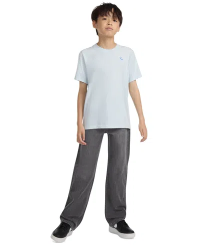 Abercrombie Boys Baggy Fit Jeans In Gray