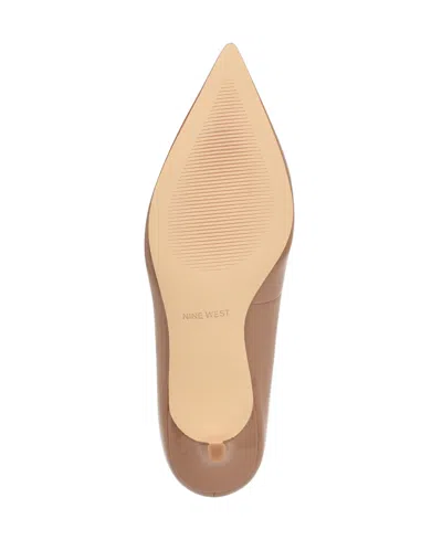 Nine West Women's Adalys Pointy Toe Kitten Heel Pumps In Neutral