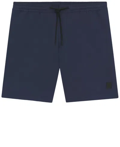 Hugo Boss Boss Solid Stretch Swim Trunks In Blue