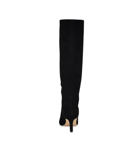 Nine West Women's Lorthey Tall Stiletto Dress Boots In Black