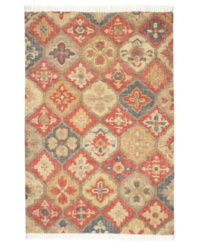 Dash And Albert Rugs By Annie Selke Pali Jute Da877 2'x3' Area Rug In Multi