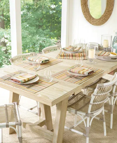 Dash And Albert Rugs By Annie Selke Pebble Performance Da556 3'x5' Area Rug In Brown