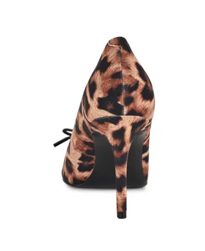 Nine West Women's Marsen Lace-up Stiletto Pumps In Brown