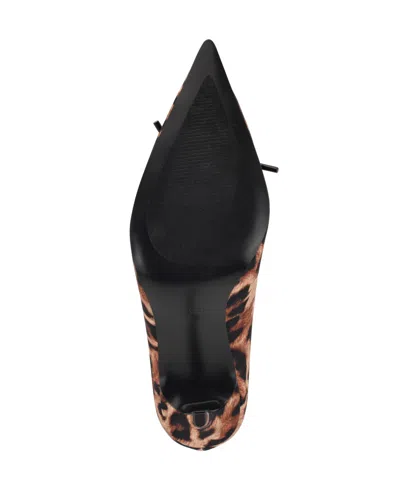 Nine West Women's Marsen Lace-up Stiletto Pumps In Brown