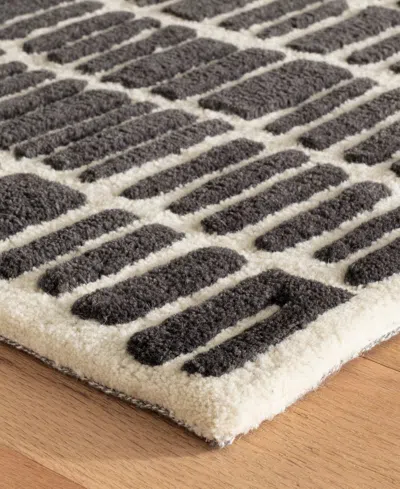 Dash And Albert Rugs By Annie Selke Roark Wool Da1859 8'x10' Area Rug In Gray