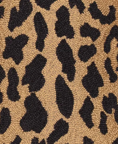 Dash And Albert Rugs By Annie Selke Leopard Rda372 4'x6' Area Rug In Brown