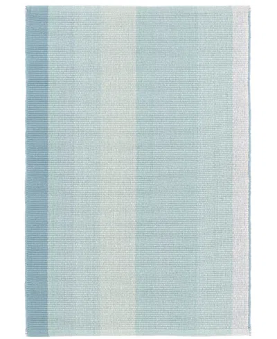 Dash And Albert Rugs By Annie Selke Shore Stripe Da1088 6'x9' Area Rug In Gray