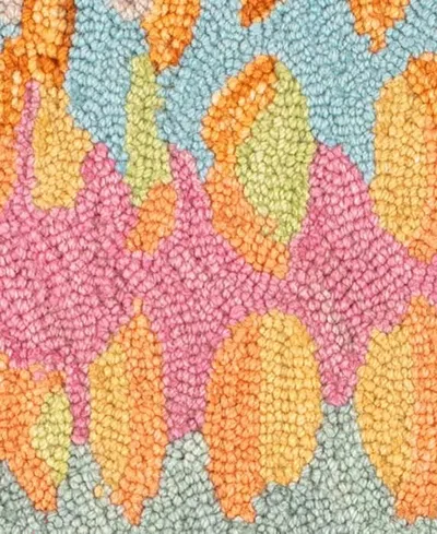 Dash And Albert Rugs By Annie Selke Paint Chip Wool Da1833 5'x8' Area Rug In Multi