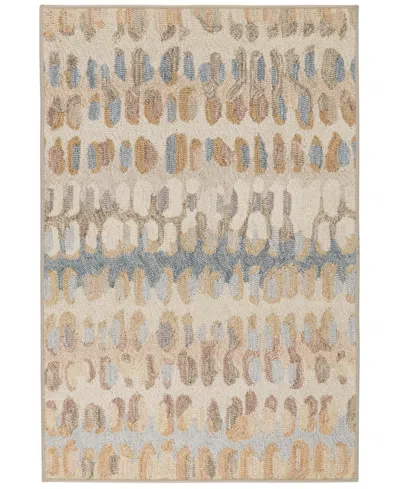 Dash And Albert Rugs By Annie Selke Paint Chip Machine Washable Da2049 5'x8' Area Rug In Multi
