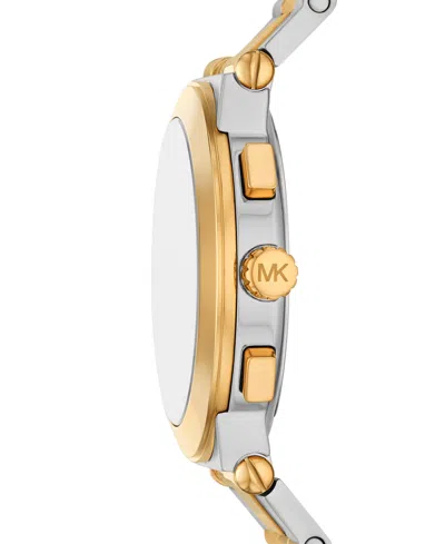 Michael Kors Oversized Billie Two-tone Watch In Multi