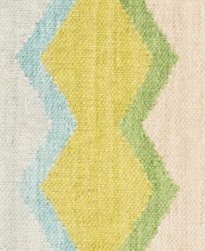 Dash And Albert Rugs By Annie Selke Safety Net Machine Washable Da2192 5'x8' Area Rug In Green