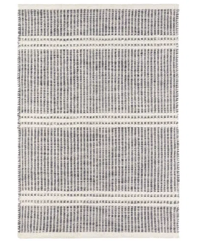 Dash And Albert Rugs By Annie Selke Malta Wool Da1337 5'x8' Area Rug In Gray