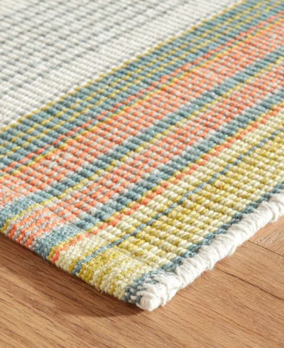 Dash And Albert Rugs By Annie Selke Sloane Stripe Da2027 8'x10' Area Rug In Multi