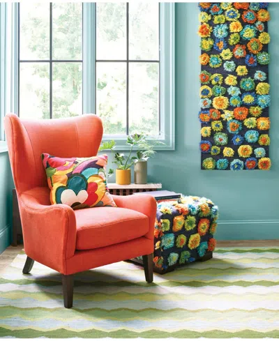 Dash And Albert Rugs By Annie Selke Safety Net Wool Da1776 8'x10' Area Rug In Green