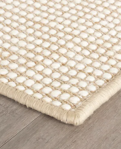 Dash And Albert Rugs By Annie Selke Pixel Da1062 8'x10' Area Rug In Sand