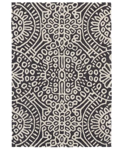 Dash And Albert Rugs By Annie Selke Temple Wool Da957 2'x3' Area Rug In Gray