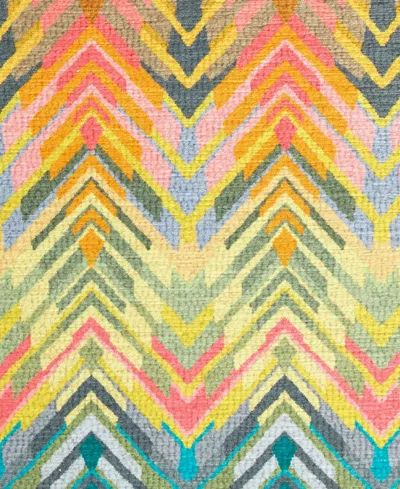 Dash And Albert Rugs By Annie Selke Seneca Machine Washable Da2342 3'x5' Area Rug In Multi