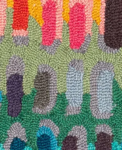 Dash And Albert Rugs By Annie Selke Paint Chip Wool Da552 4'x6' Area Rug In Multi