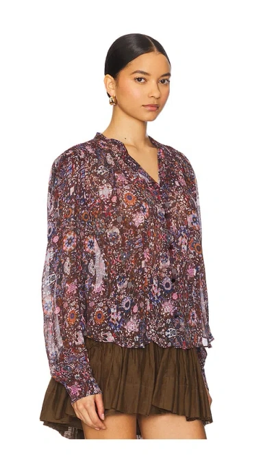 Isabel Marant Étoile Shirt Isabel Marant Etoile Woman Color Plum In Multi