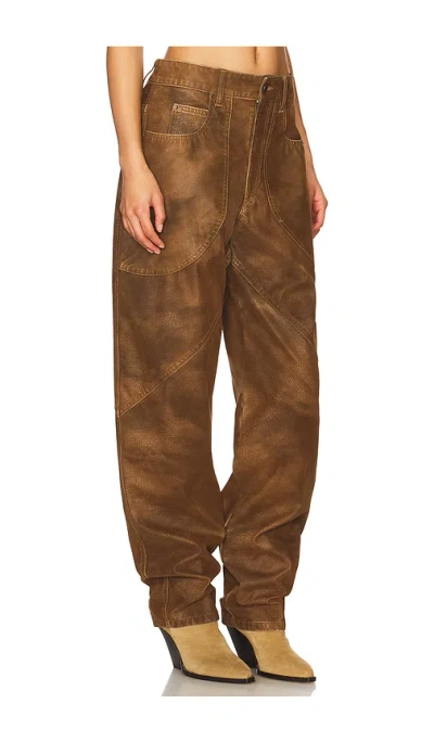 Isabel Marant Étoile Pants "kelvina" In Brown