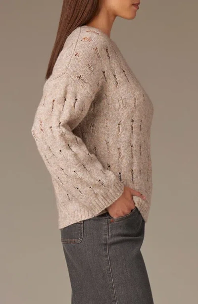Wit & Wisdom Open Stitch Pullover Sweater