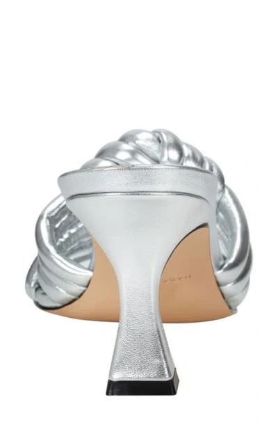 Marc Fisher Ltd Women's Dru Slide Sandals In Silver