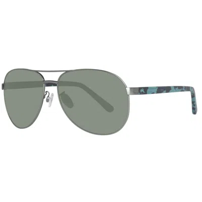 Timberland White Resin Sunglasses In Gray