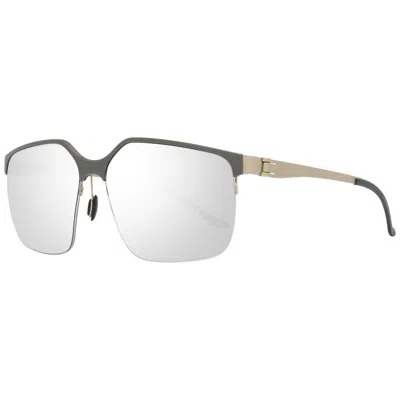 Mercedes-benz Gray Metal Sunglasses In Multi