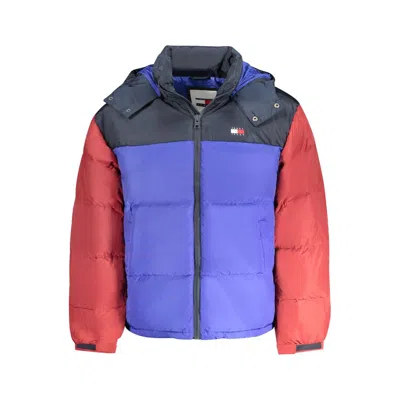 Tommy Hilfiger Blue Polyester Men Jacket In Multi