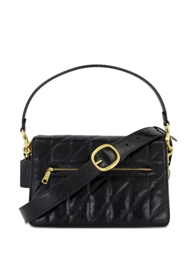 Coach Tabby With Chain Shoulder Bag In Black