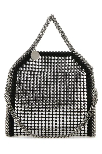 Stella Mccartney Falabella Tiny Tote Bag In Black