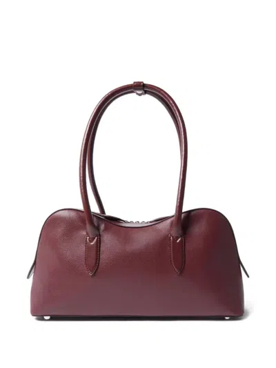 Stella Mccartney Stella Ryder Shoulder Bag In Burgundy