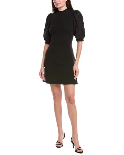 Maje Mini Dress In Black